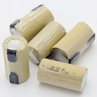 Никелевые листы akkumulator 1300mAh sub C Батарея 1,2 V SC батареи NICD перезаряжаемые лента для пайки для электрических дрелей для USAG