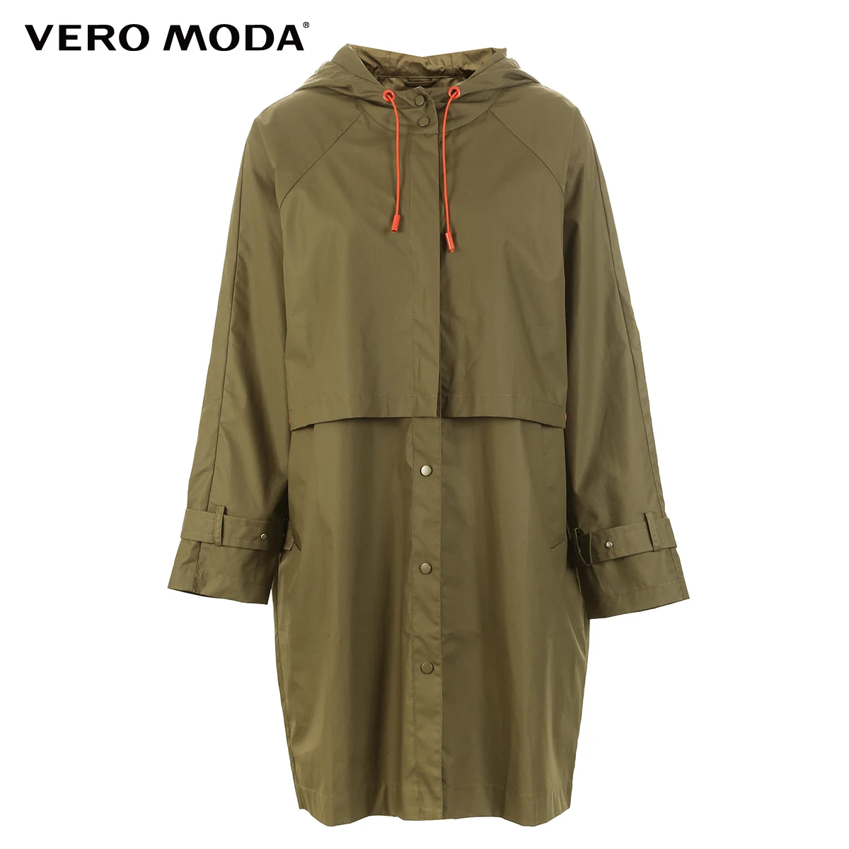 Vero Moda женский ветрозащитный дизайн хлопок Тренч | 319121535