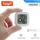Цифровой термометр Tuya, умный комнатный гигрометр с Bluetooth и датчиком температуры в режиме реального времени