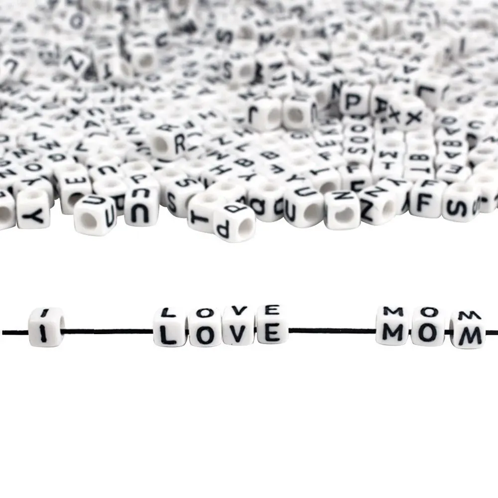 Квадратные акриловые буквы алфавита ручной работы английского кубики сделай сам