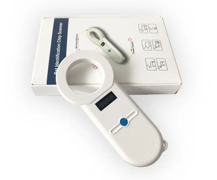 

Animal Tag Microchip Rfid Fdx-b Reader Iso Chip 134.2khz Portable Oled Pet Dog Cat Scanner For Rfid Glass Tag / Rabbit Ear Tag