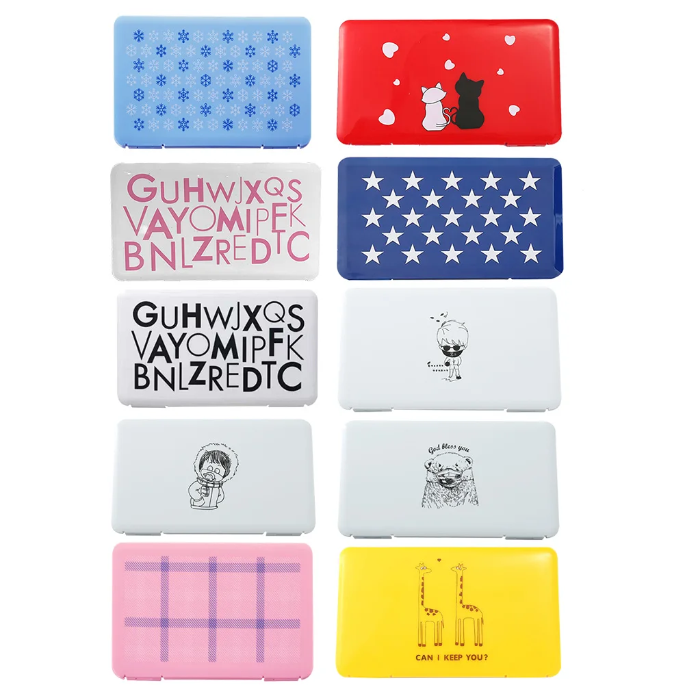 

Portable Face Masks Organizer Dustproof and Moisture-Proof Cover Holder Mask Storage Seal Box Household Accessories