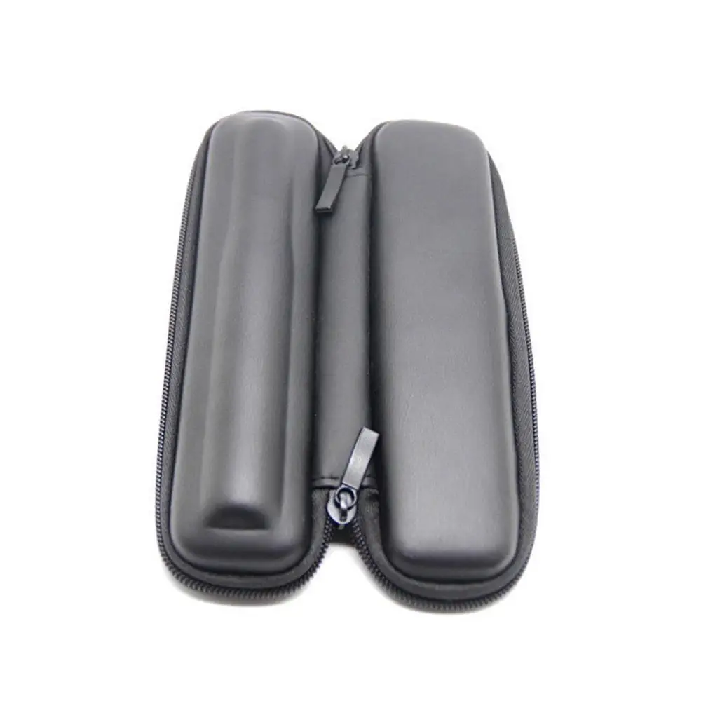 Volcanee черный Мини Тонкий чехол Маленькая кожаная сумка на молнии для переноски