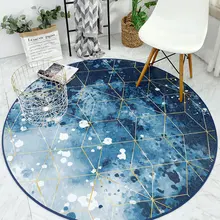 INS Nordic modern Round Carpets For Living Room Home Decor Rugs For Bedroom Floor Mat Solon Decoration Anti Slip Rugs Kid (4)