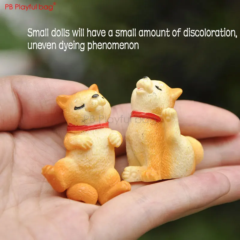 Игрушечная фигурка собаки Akita 5 шт./компл. игрушечная симпатичные смола маленькая