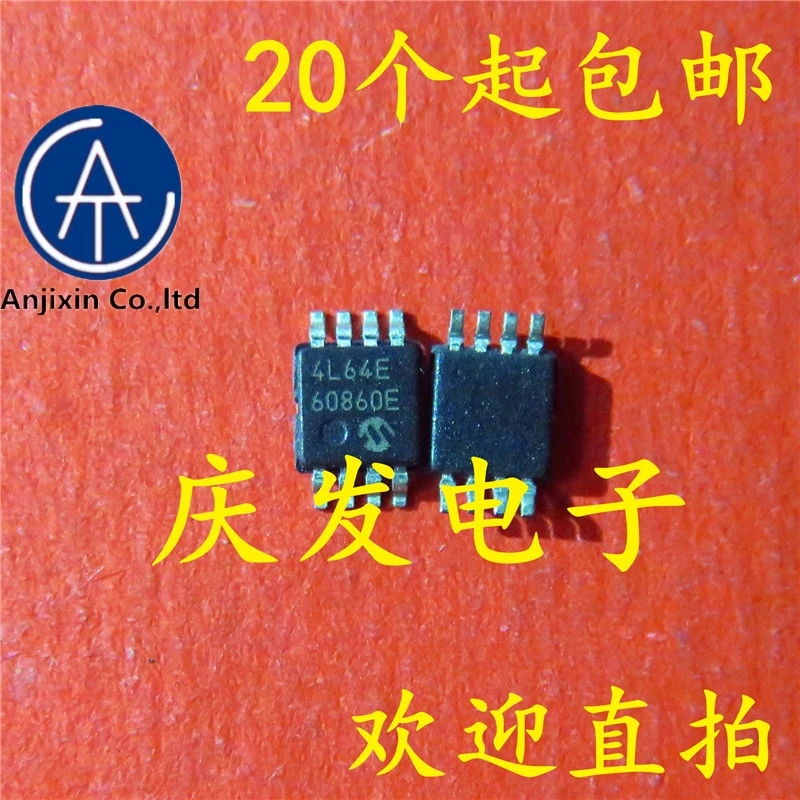

10 шт. натуральные оригинальная новинка в наличии 24LC64-E/MSMSOP8 4L64E