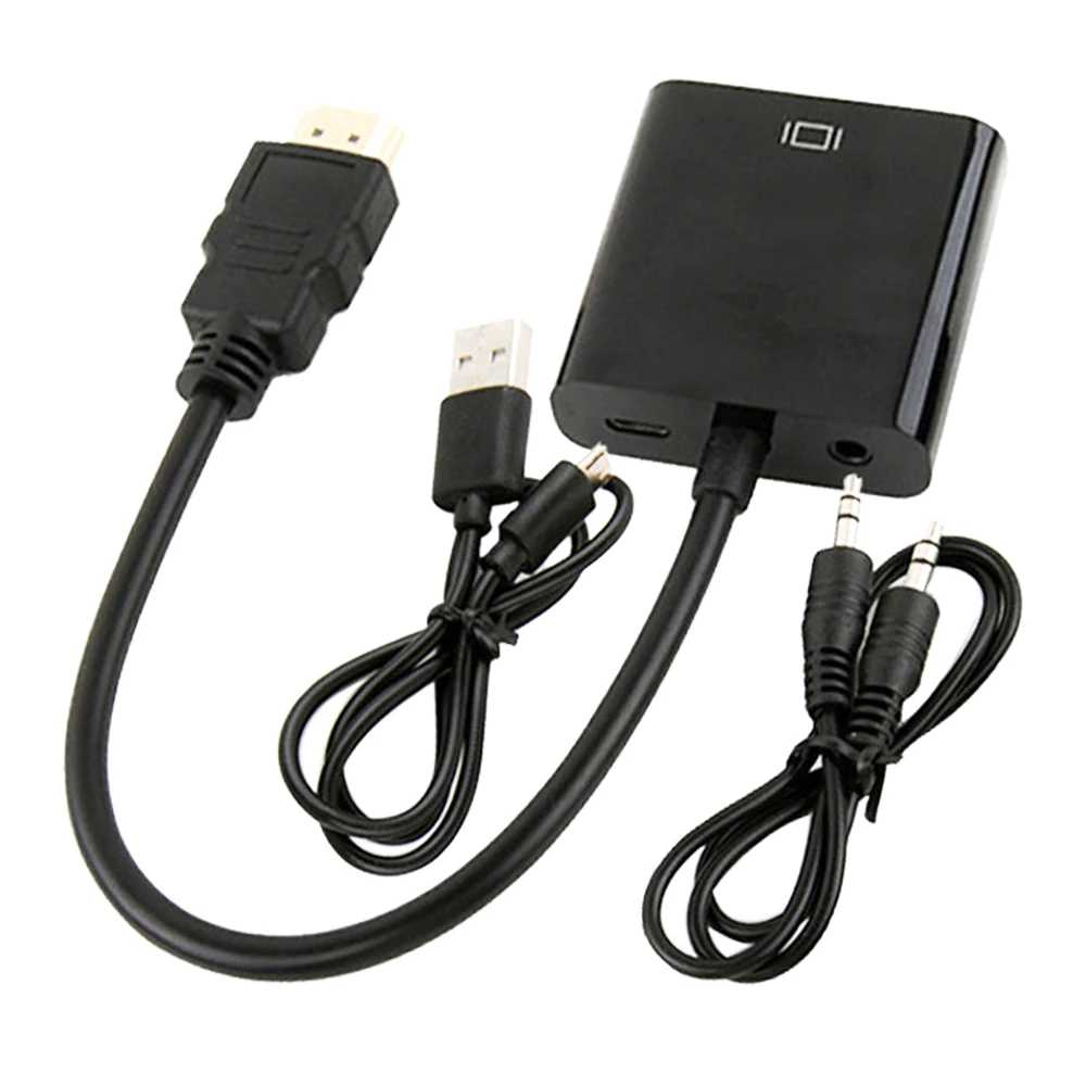 Кабель-преобразователь 1080P HDMI-совместимый с VGA кабель-преобразователь Hdmi