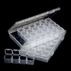 Регулируемый пластиковый ящик для хранения ювелирных изделий ZOOYA с 28 отделениями, коробка для хранения ювелирных изделий, алмазная вышивка, ремесло, бисер, инструмент для хранения таблеток, BKT