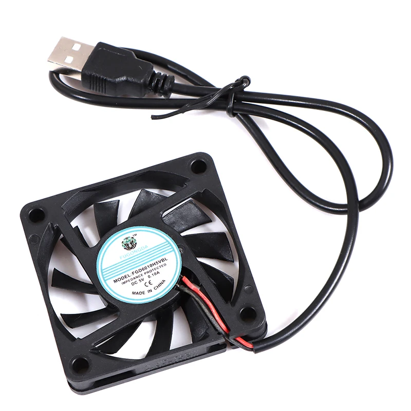 1 шт. DC 5V USB бесколлекторный втулка подшипника фен компьютер PC Тихая процессорный