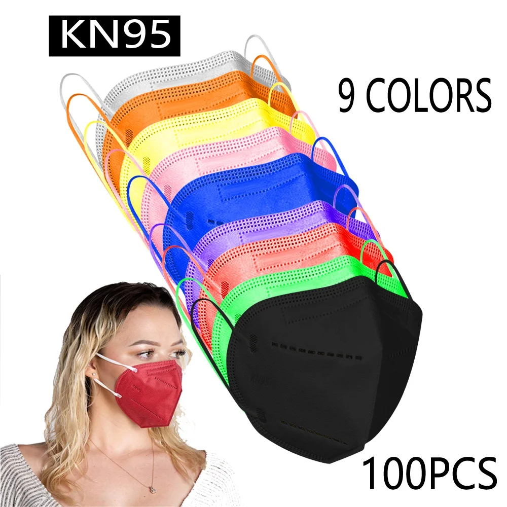KN 95 уход за кожей лица крышка Одноразовые рот нос тени для век 5 Слои из нетканого