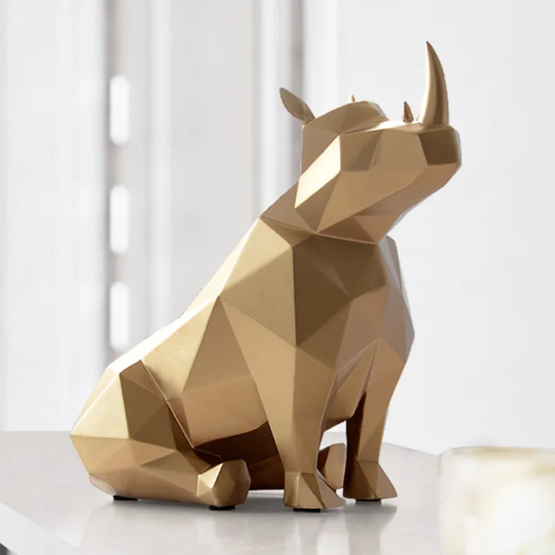 Европейский творческий смолы подарки статуя настольный декор для офиса дома