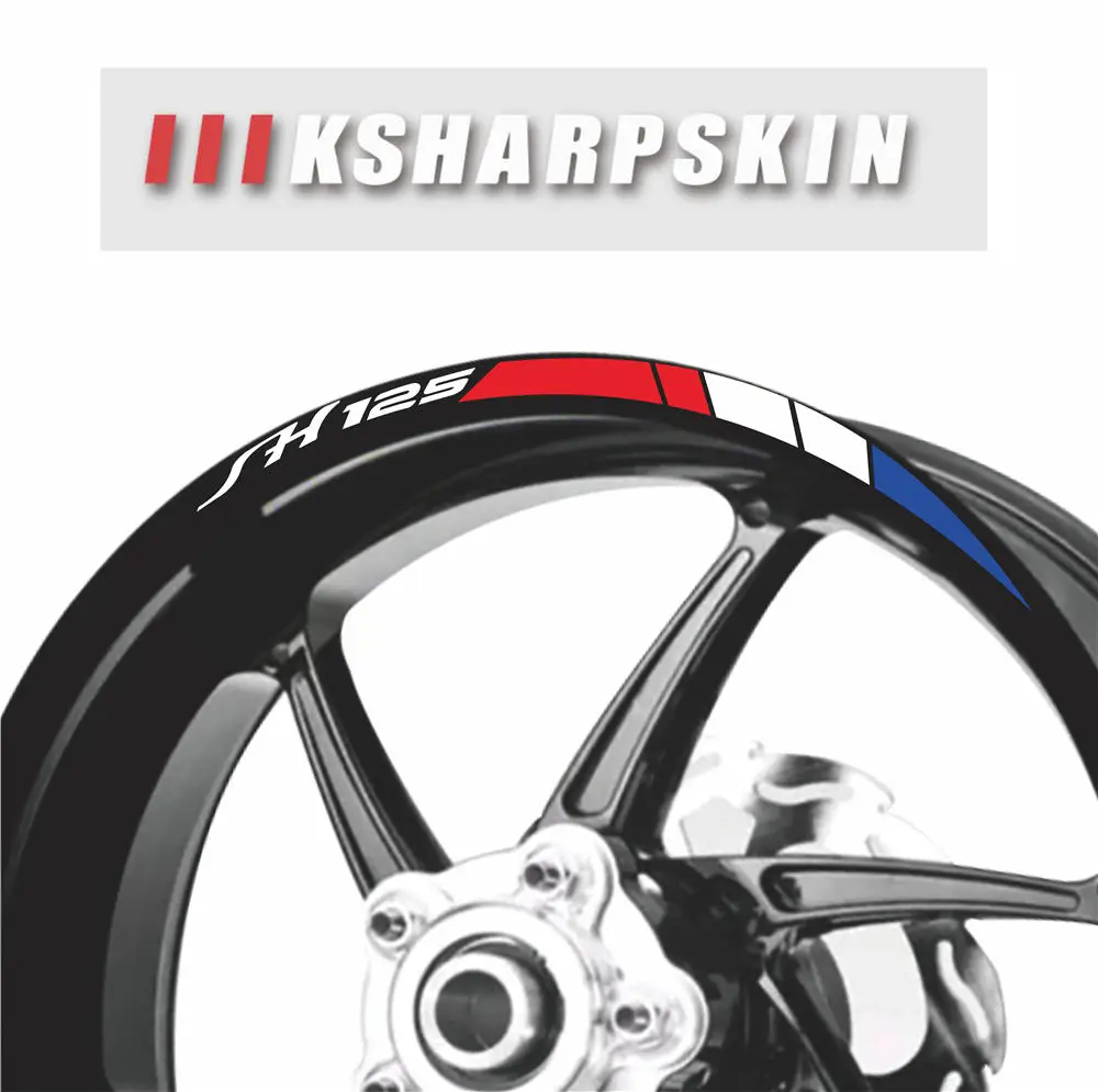 Новая модификация шин мотоциклетные наклейки Автозапчасти пленка на колесо