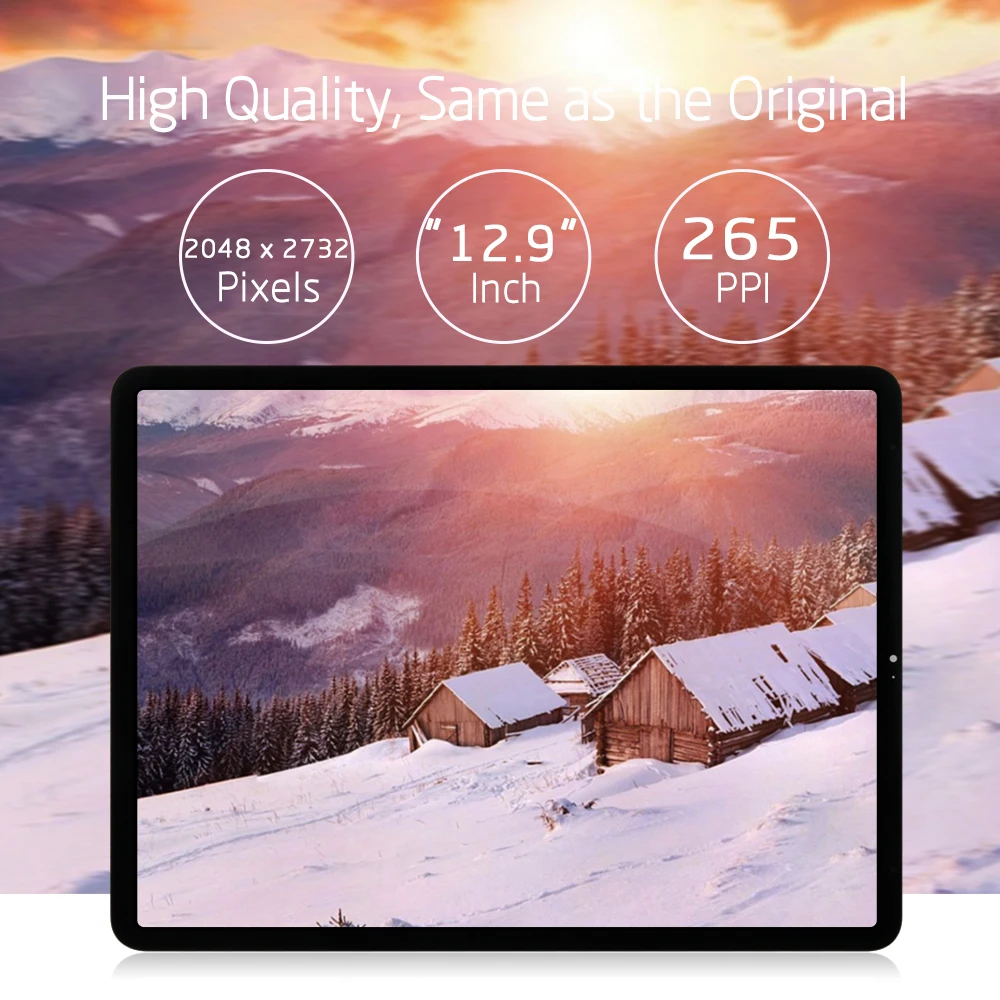 Новое поступление для iPad Pro 12 9 3 3rd Gen 2018 A1876 A2014 A1895 a1920 ЖК дисплей матрица сенсорный