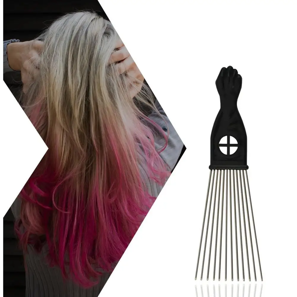 1 шт. стальная игольчатая расческа для волос специальная Расческа стрижки и