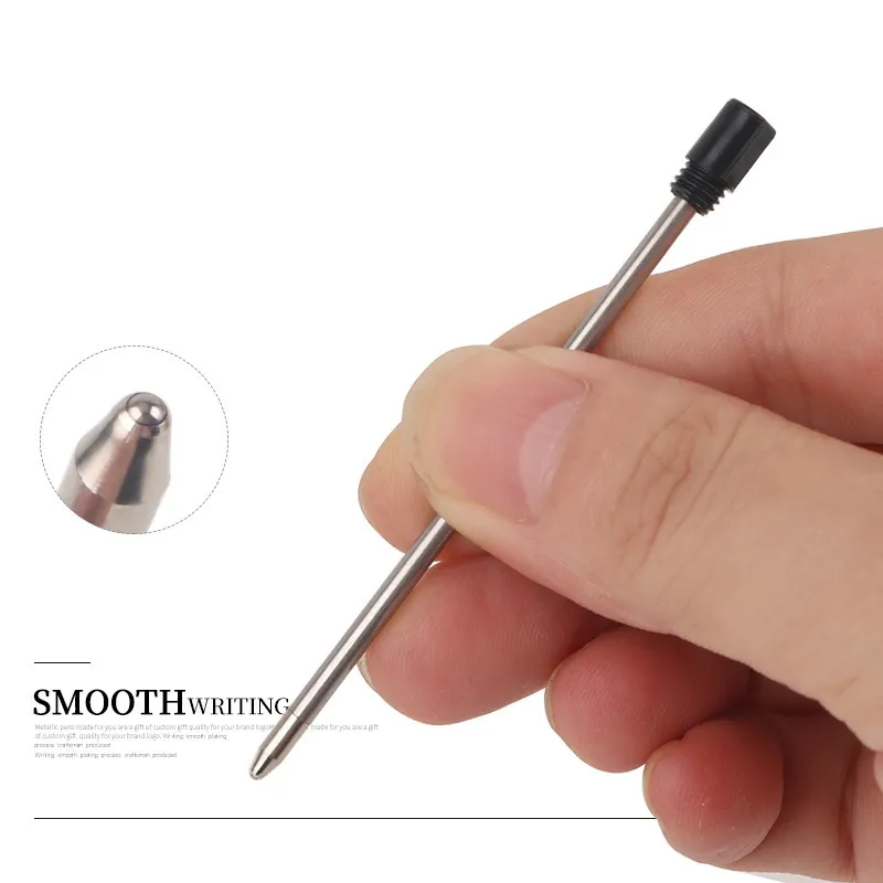 

10 pcs / lot metal material ballpoint pen refill length 70mm