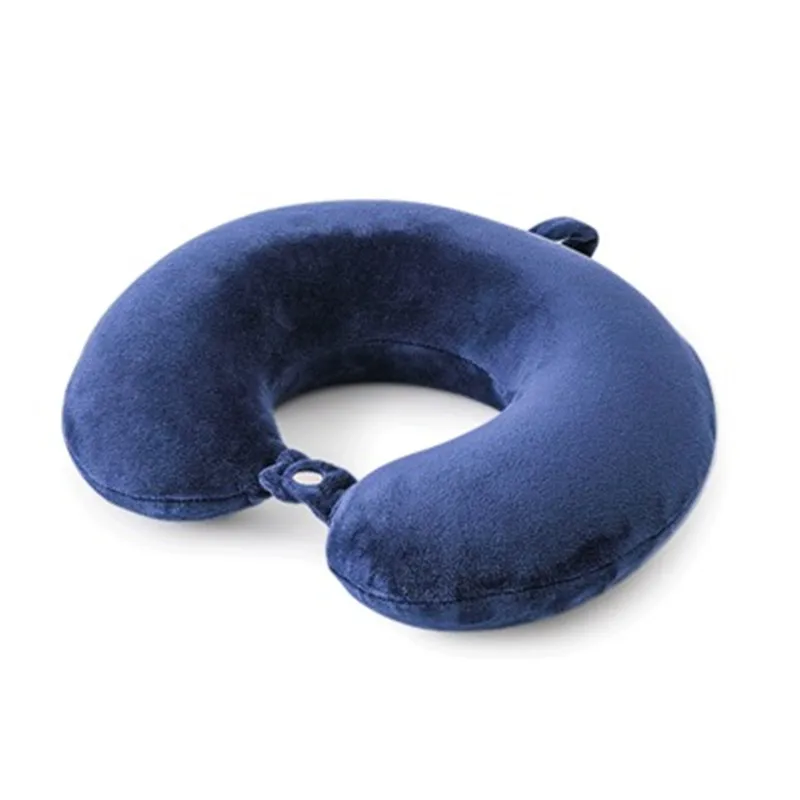 

U-shaped Pillows Outdoor Portable Cushion Folding Slow Rebound Travel Train Plane Office Memory Foam Pillow Neckrest