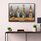 Постеры из игры Лига Легенд, настенные художественные картины на холсте, осирос, анубис, египетские боги, Декор