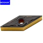 MOSASK 10 шт. VNMG 160404 08 12 ZC32S двухцветные карбидные вставки для токарного станка с ЧПУ, обработка стали, токарный сверлильный вольфрамовый резак