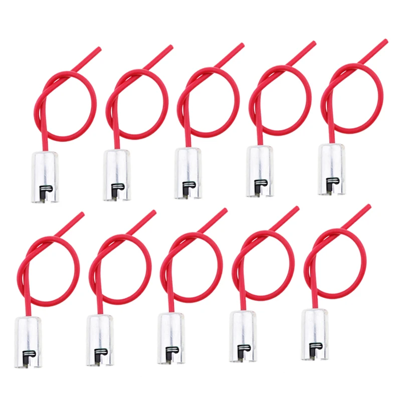 10 шт. BA9S ламповый патрон, Круглый 5,9 ''светильник, патрон для лампы для автомобиля, грузовика, внедорожника, номерной знак, светильник, авто лампа, габаритный светильник