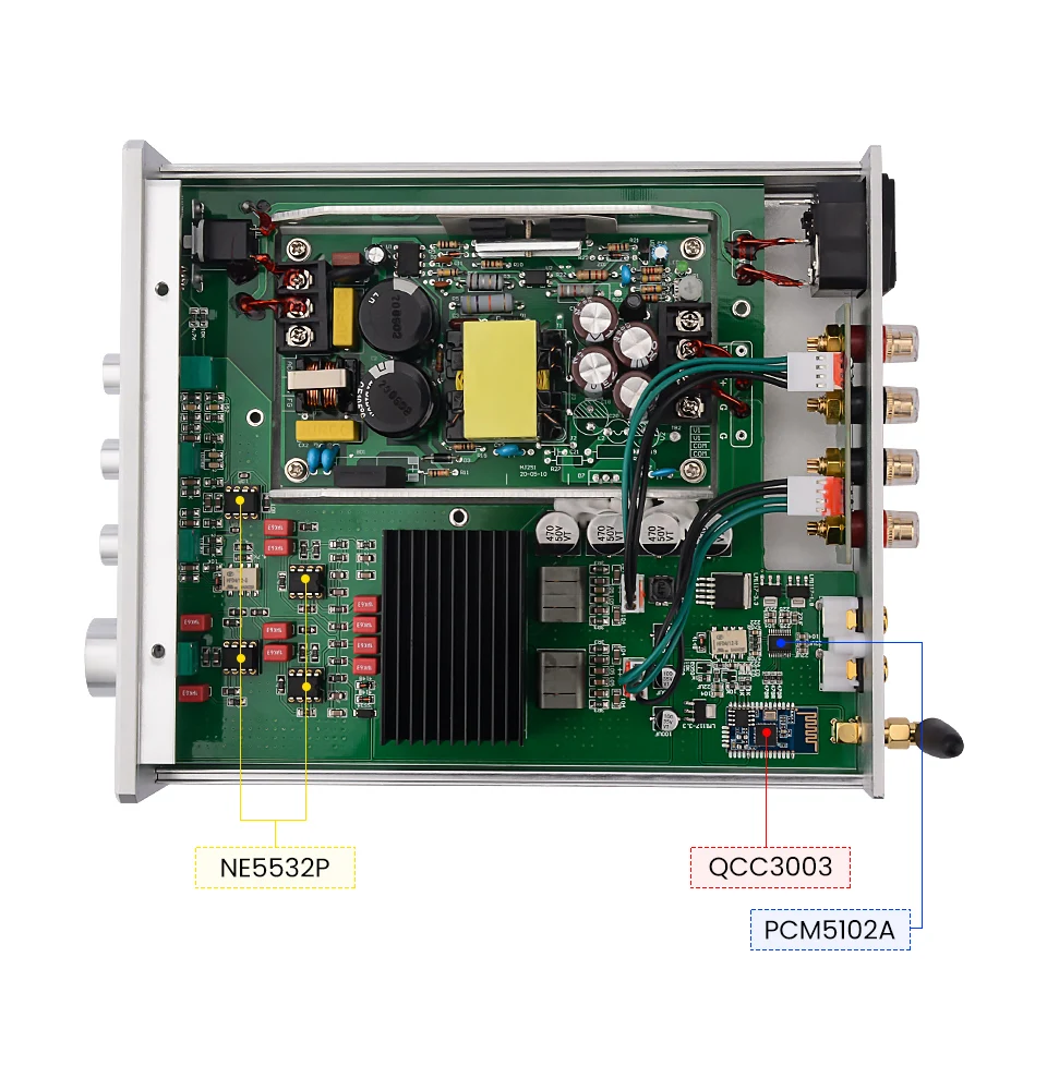 

Breeze BRZHIFI TPA3255-A Bluetooth 5,0, Hi-Fi 300WX2