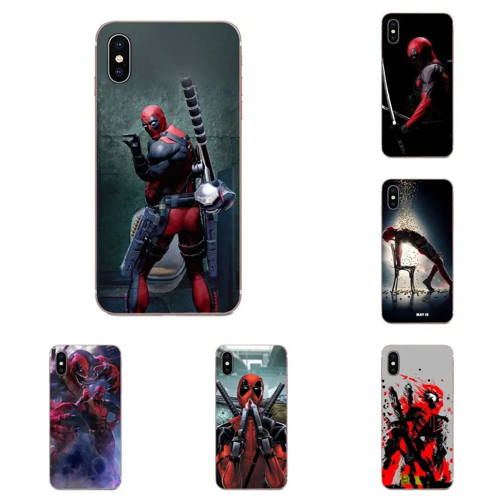 Чехол из ТПУ для Galaxy Grand A3 A5 A7 A8 A9 A9S On5 On7 Plus Pro Star 2015 2016 2017 2018 Cute Deadpool Fun Art|Бамперы| |
