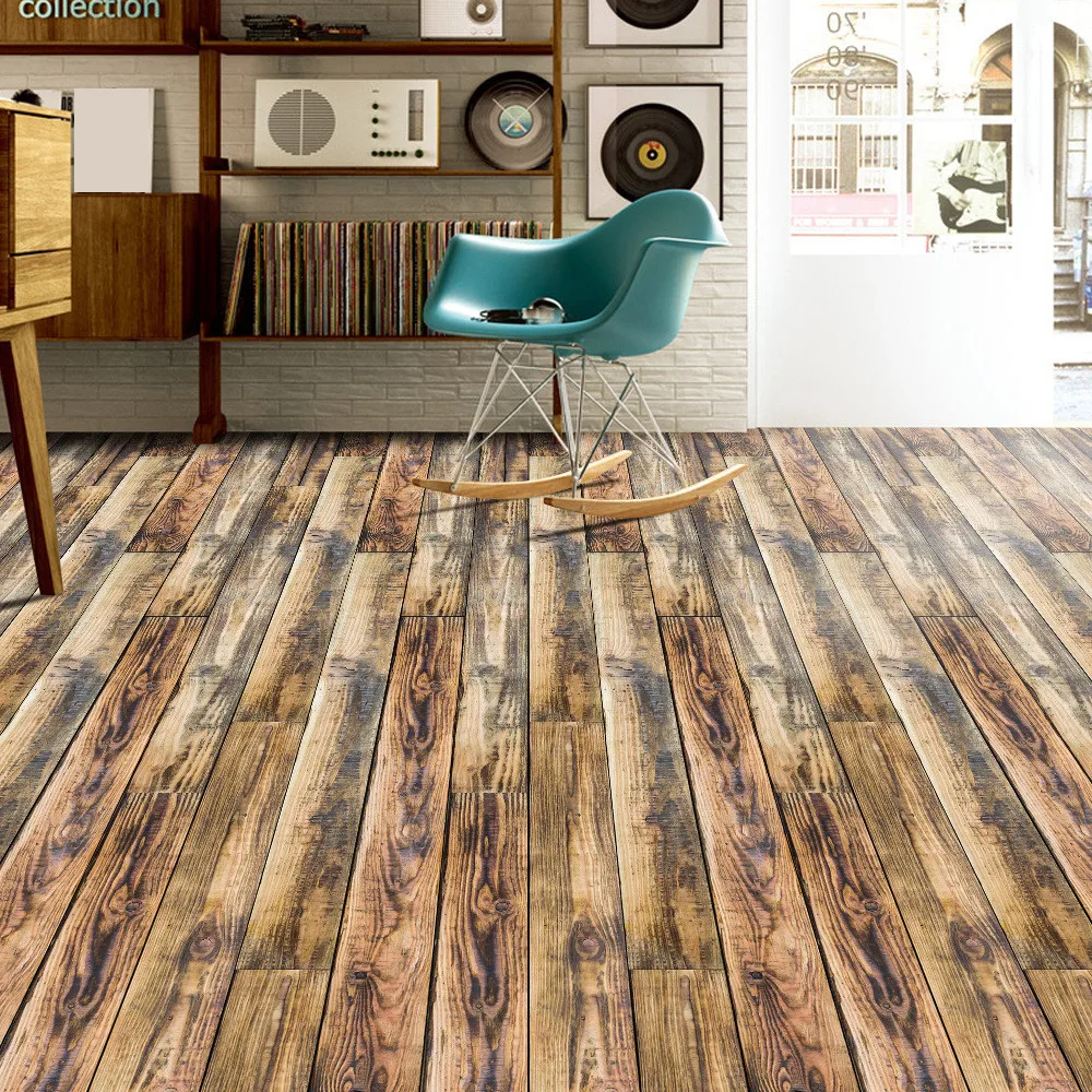 Самоклеящаяся напольная плитка 20x500 см художественные обои настенные Стикеры