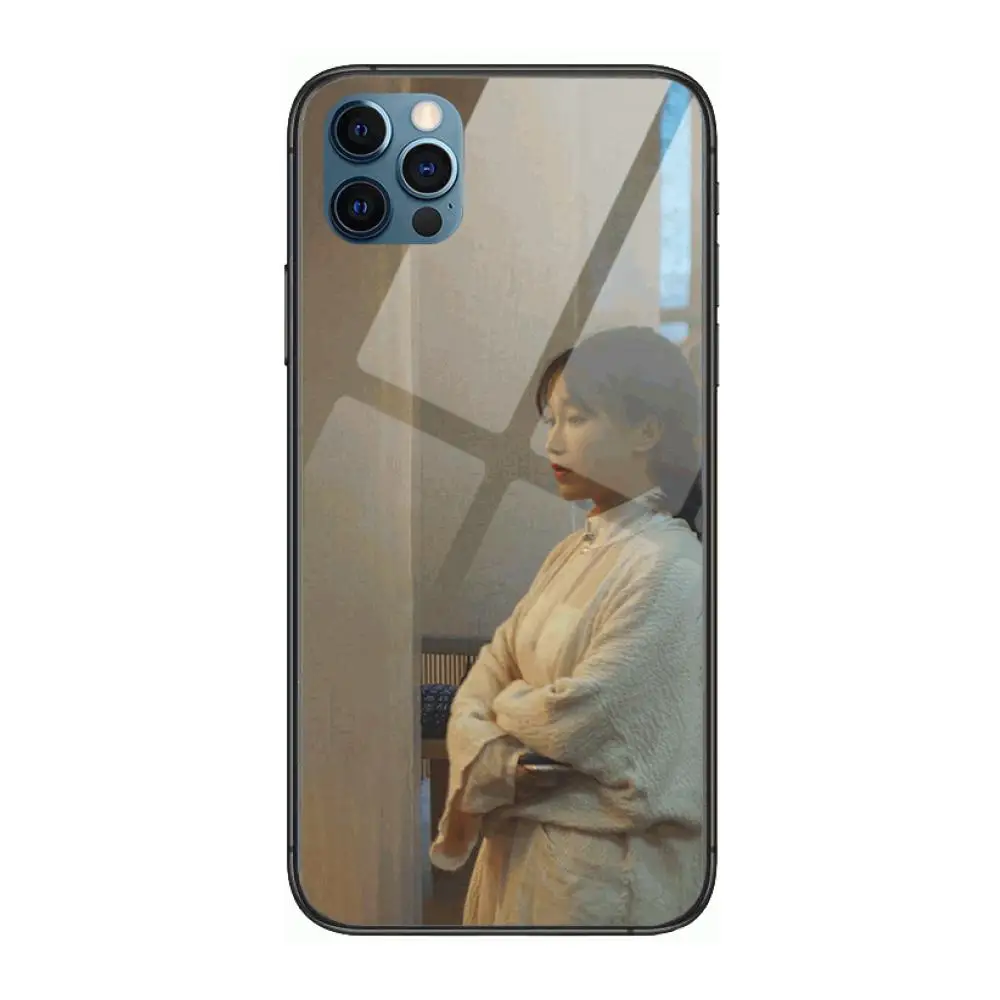 

Chinese internet celebrities Li Ziqi Style Phone Case cover For iphone 12 pro max 11 8 7 6 s XR PLUS X XS SE 2020 mini black
