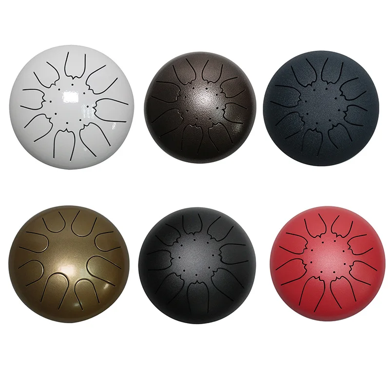 

Wholesale Alloy Steel Tongue Drum Drumsticks Gift Ethereal Sounds Round for Home Yoga ED889
