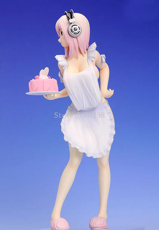 

Anime Figure Super Sonico Nitroplus Super Sonico Valentine Ver. PVC Action Figure Toys Sonico Collection Model Doll Gift 24cm