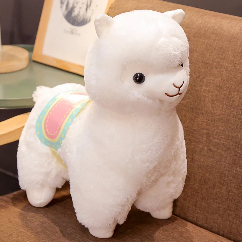 

Kawaii Cute Simulation Alpaca Stuffed Toys Soft Children Plush Toys Kids Birthday Gifts Valentines Gift Juguetes Toy BC50MR
