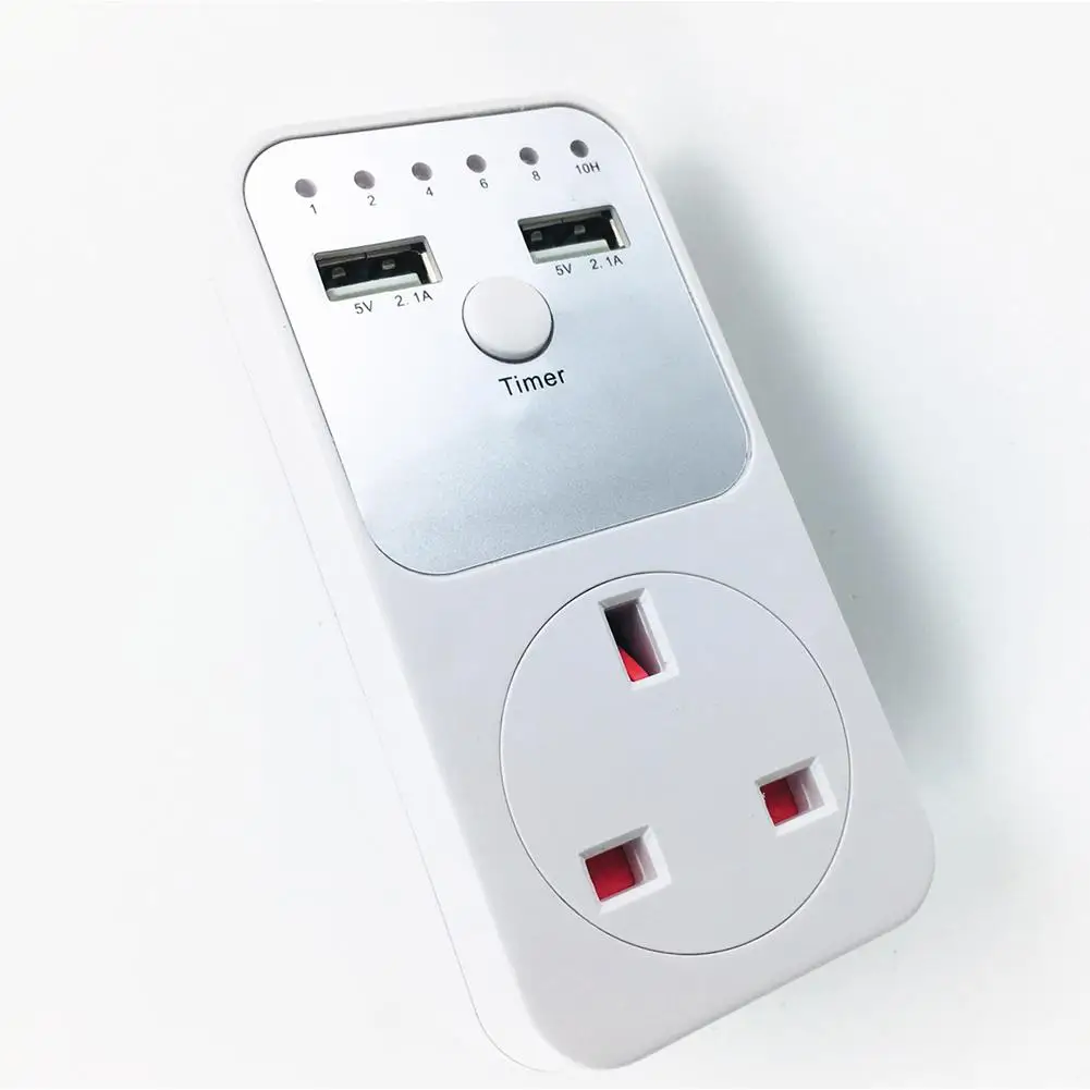 USB таймер обратного отсчета умный переключатель времени таймер управление розетка умный дом настенный стол USB зарядное устройство адаптер штекер для внутреннего использования