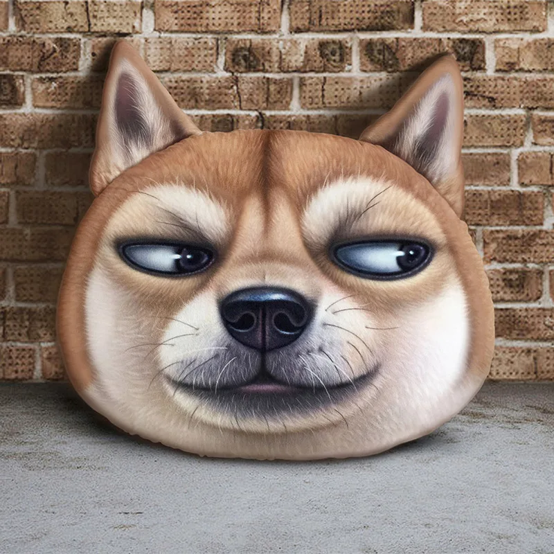 Мультяшная подушка декоративная для кошек сна и стирающаяся поясная милая