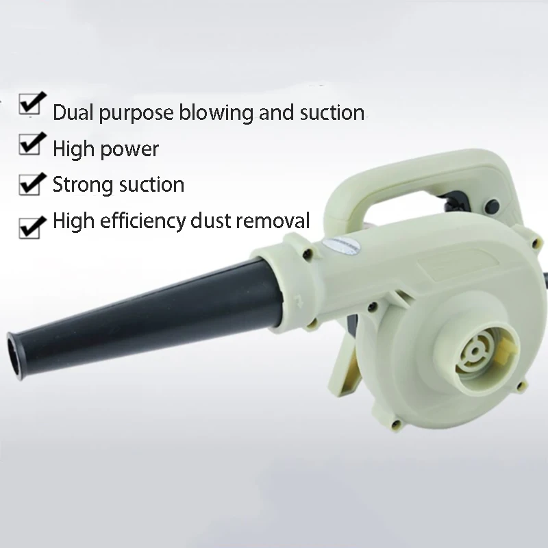 High power blowing and suction dual-purpose blower Industrial dust collector Speed regulating home dust suction multifunctional