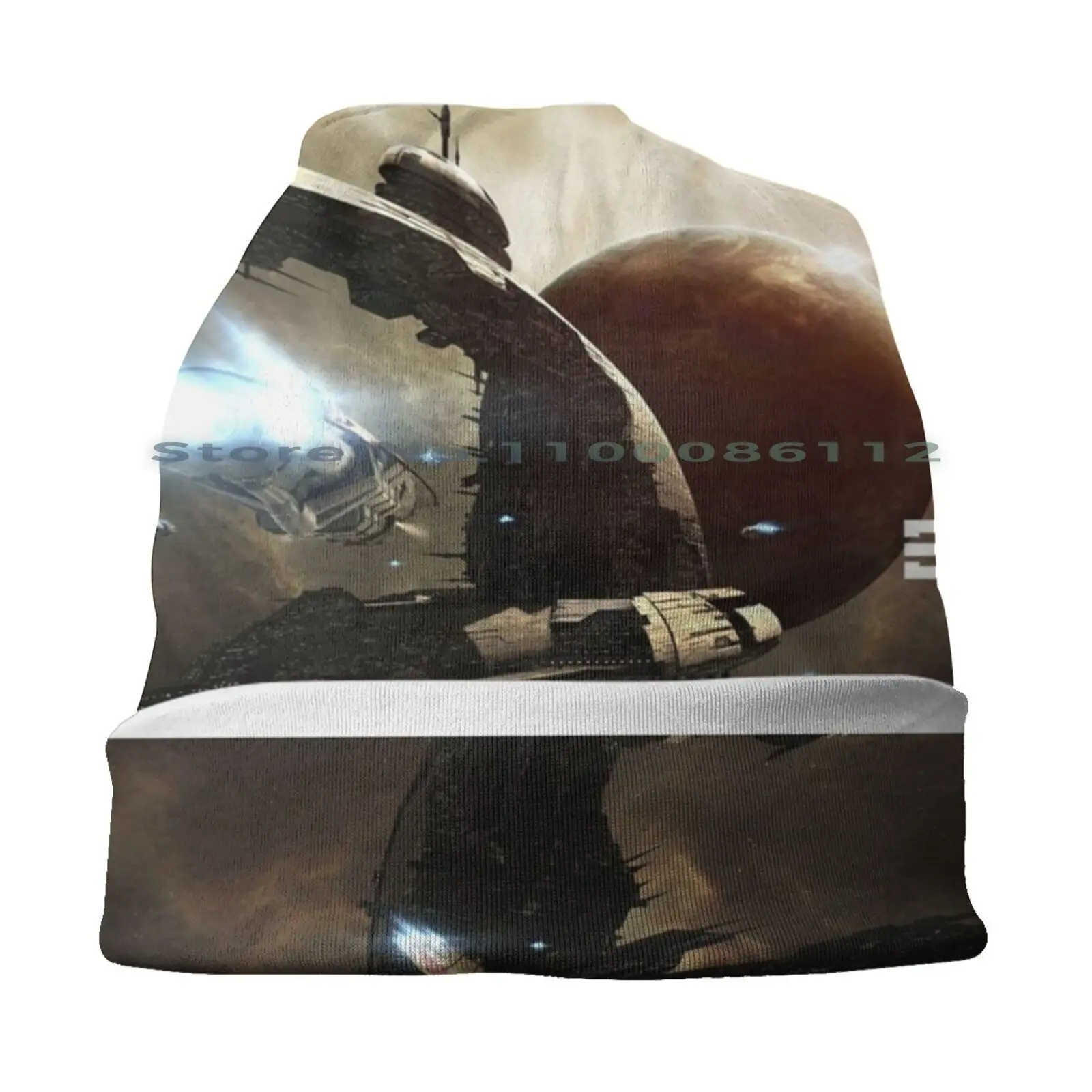 Онлайн-геймерская маска для лица Eve вязаная шапка магазин на заказ белая