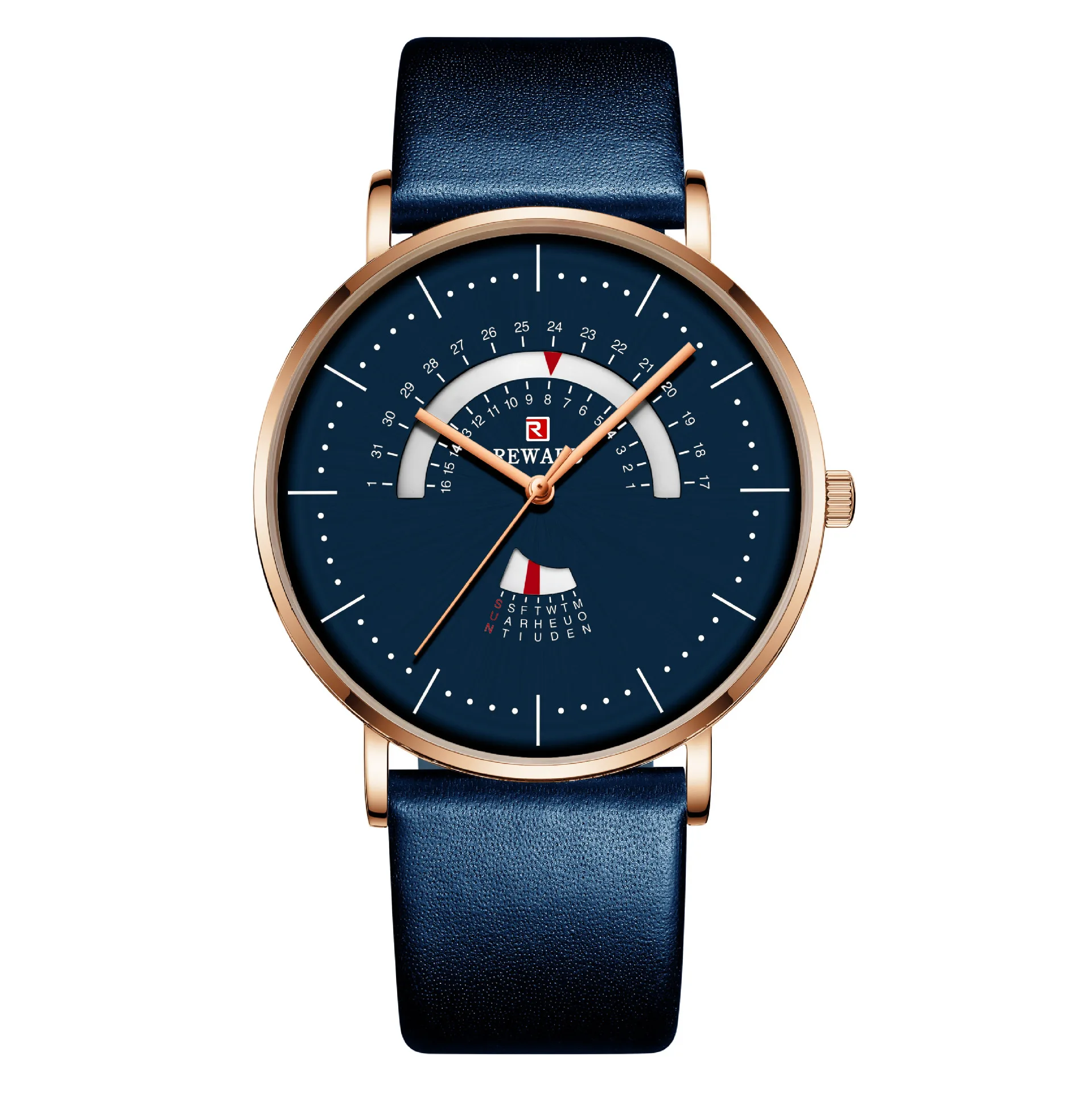 

2021 Student Sports Watch New Concept Creative Men's Watch Steel Band Watch Multifunctional Calendar Watch Business Men's Watch