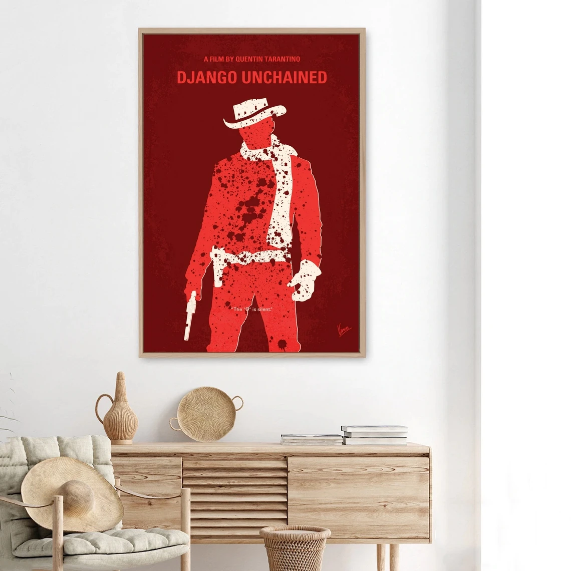 

2012 Django unchaining-фильм плакат настенная живопись Домашний Декор (без рамки)