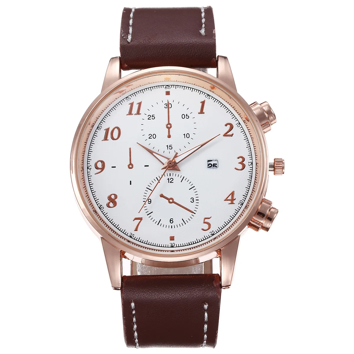 

Модный креативный бутиковый набор, Подарочная коробка, очки + ремень + часы с календарем (3 шт./компл.), персонализированные подарочные часы