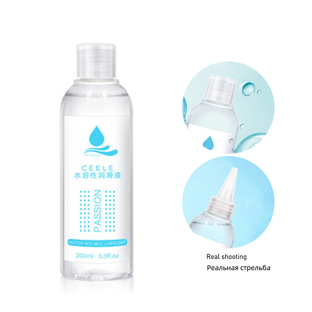 Смазка на водной основе для анального вагинального и секса интимное масло