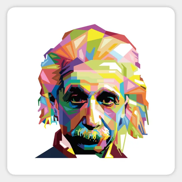 Einstein Brain Канцтовары граффити чемодан детские игрушки Наклейка Декор Для Ablum