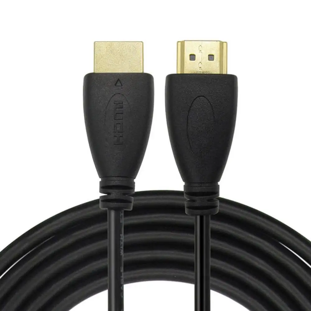 Кабель HDMI совместимый штекер 1080p провод 1 4 версия плоский для камеры PS3 HDTV