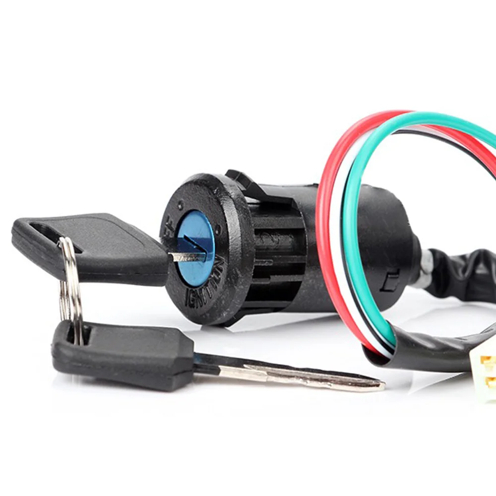Универсальный переключатель зажигания для мотоцикла с проводом Honda/Quad Yamaha Suzuki