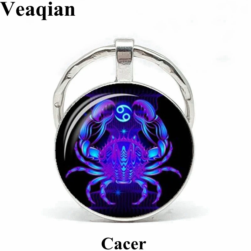 Брелок со знаком зодиака 12 созвездий | Украшения и аксессуары