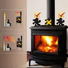 56 рукоятка, Электронная деревянная горелка, экологически чистый тихий вентилятор Chimenea для дома, эффективная тепловая скидка