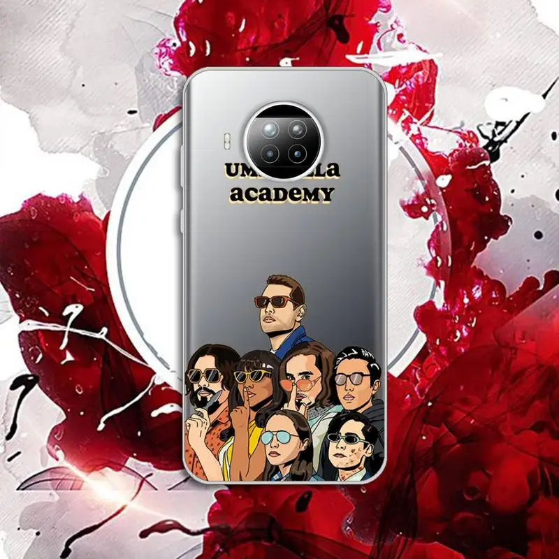 

The Umbrella Academy Phone Case Transparent for Xiaomi Redmi note 10 t 8 9 pro lite 11