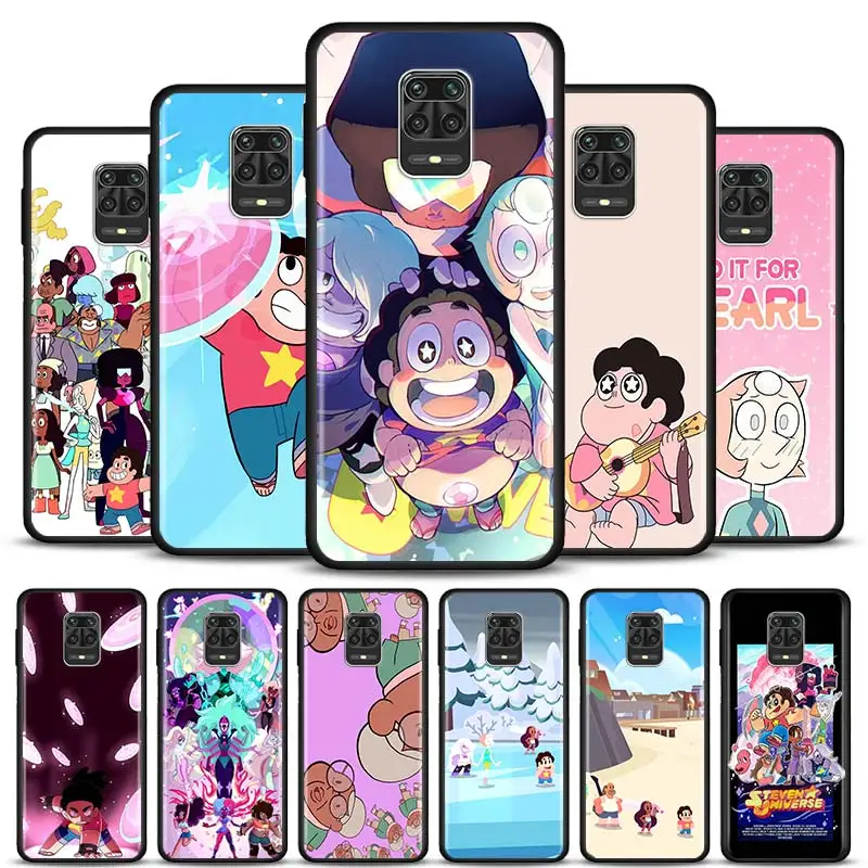 Силиконовый чехол для Xiaomi Redmi Note 9 9s 8T 8 Pro 7 мультяшный бампер с рисунком Стивена