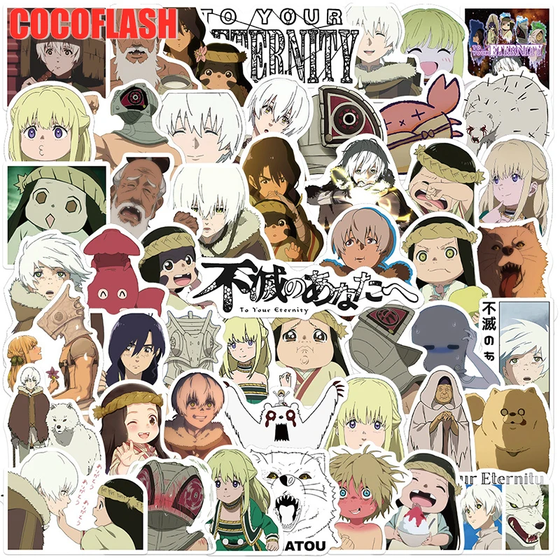 10/50 Pcs/lot To Your Eternity Cartoon Anime Mixed Graffiti Waterproof Stickers For Diy Laptop Skateboard Luggage Case Helmet