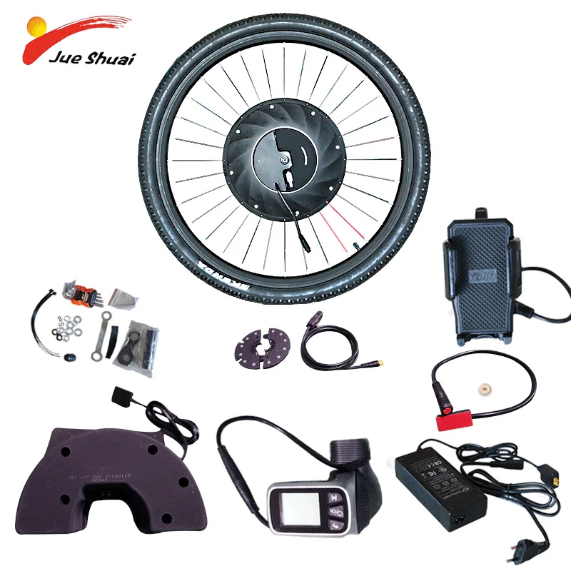 

E-Bike Rear Bracket Battery Conversion Kit 36V 250W 10A/12SAM Motor Wheel Electric Bike 20'24'26'29' 700C ' Electric Bike Kits