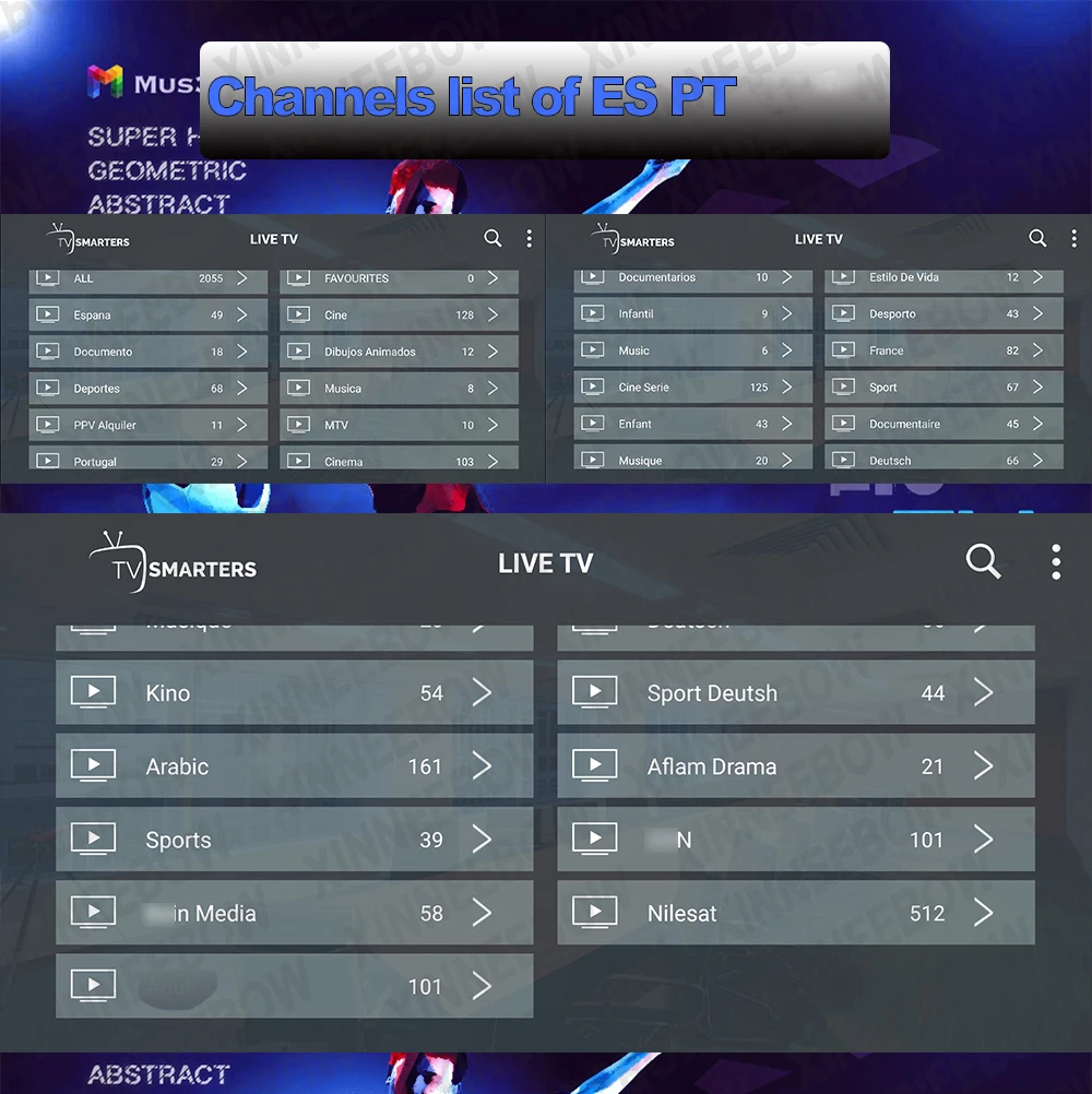 Стабильный Iptv m3u подписка Европа Full HD Испания Португалия Iptv m3u подписка VOD горячий канал для Smart tv M3U Android устройства