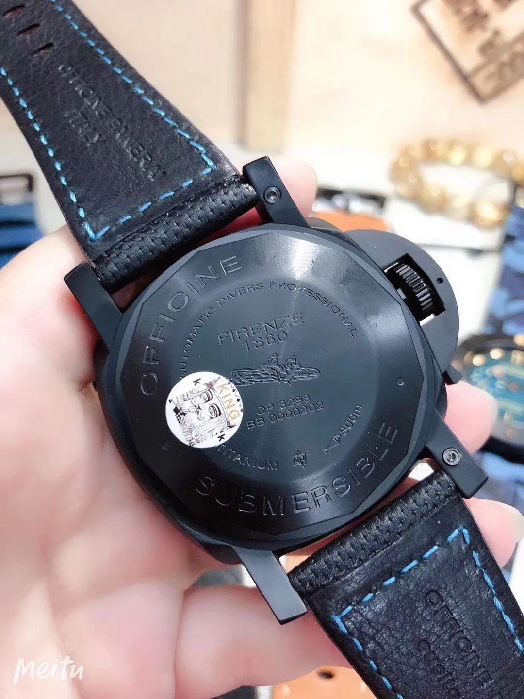 

Classic New Men Automatic Mechanical Sapphire Stainless Steel DLC Titanium Black Blue Rubber Leather Luminous Watch Sport