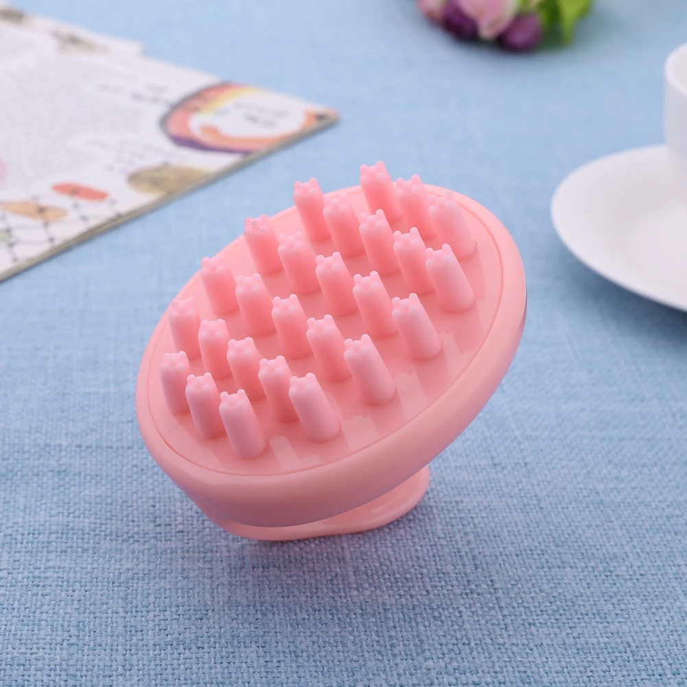 

Silicone Head Body Scalp Massage Brush Shampoo Hair Washing Comb Stress Relief Relaxing Shower Bath Spa Brush Massage Comb